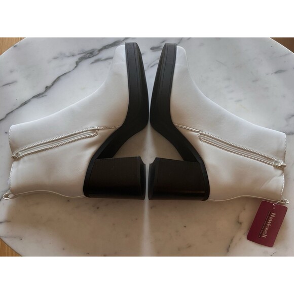 Hawkwell Women's Platform Grunge Chelsea Boots High Heel Square Toe Size 10 - Picture 9 of 14